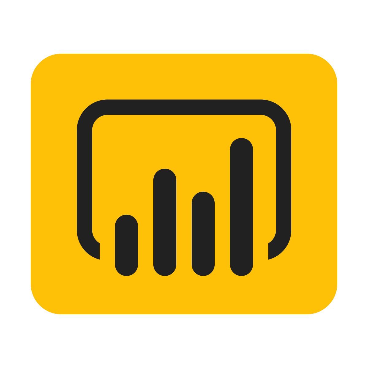 Microsoft Power BI logo